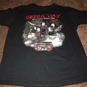 Green Day Tour Shirt Size Medium